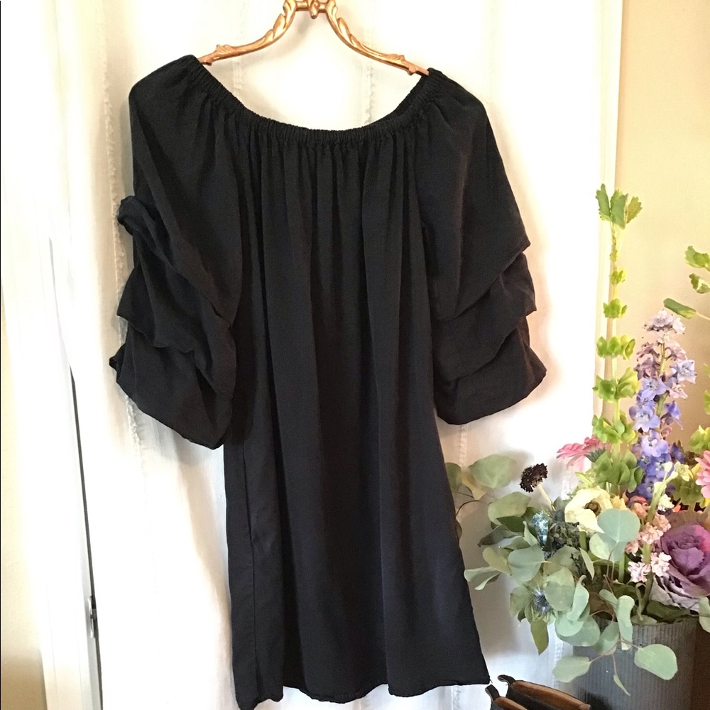 Velvet Heart Off Shoulder Dress